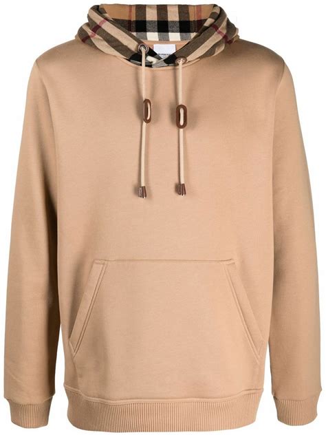 burberry archive logo hoodie|burberry logo cotton hoodie.